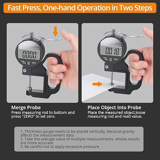 Neoteck Digital Thickness Gauge