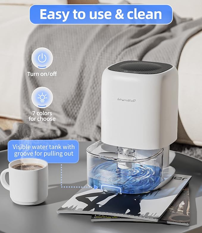 Dehumidifier, TABYIK 35 OZ Small Dehumidifiers