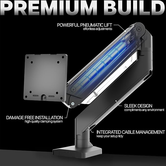 VIVO Premium Aluminum Monitor Arm