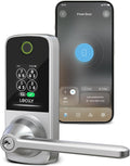 Lockly Smart Lock Secure Pro, Fingerprint Door Lock, Keyless Entry, Built-in