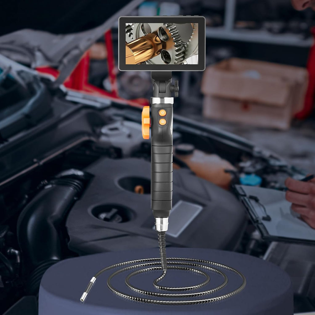 vevor 2-way articulating borescope camera with light &, view 9
