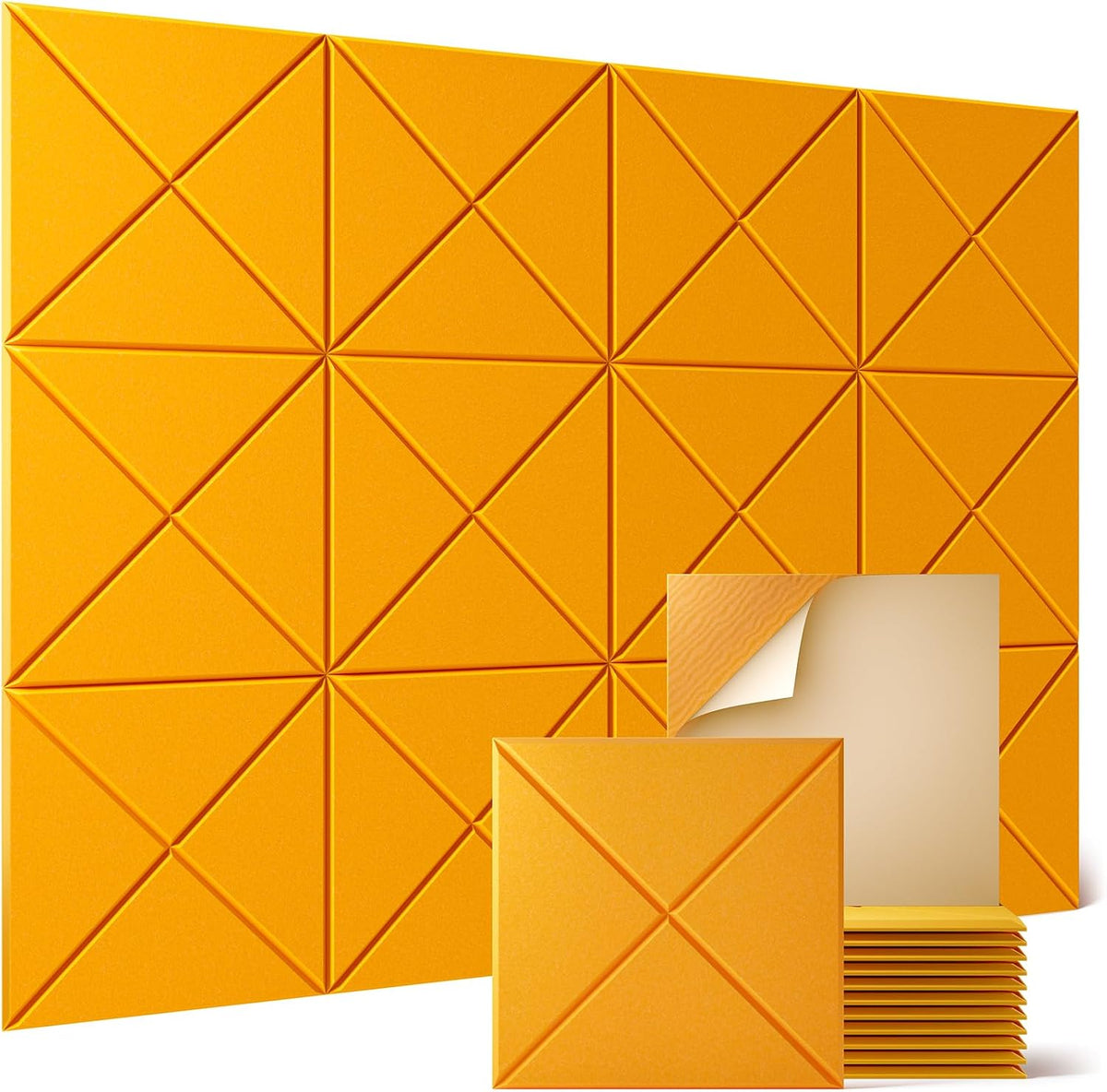 Sonicism 12 Pack X-Lined Acoustic Panels