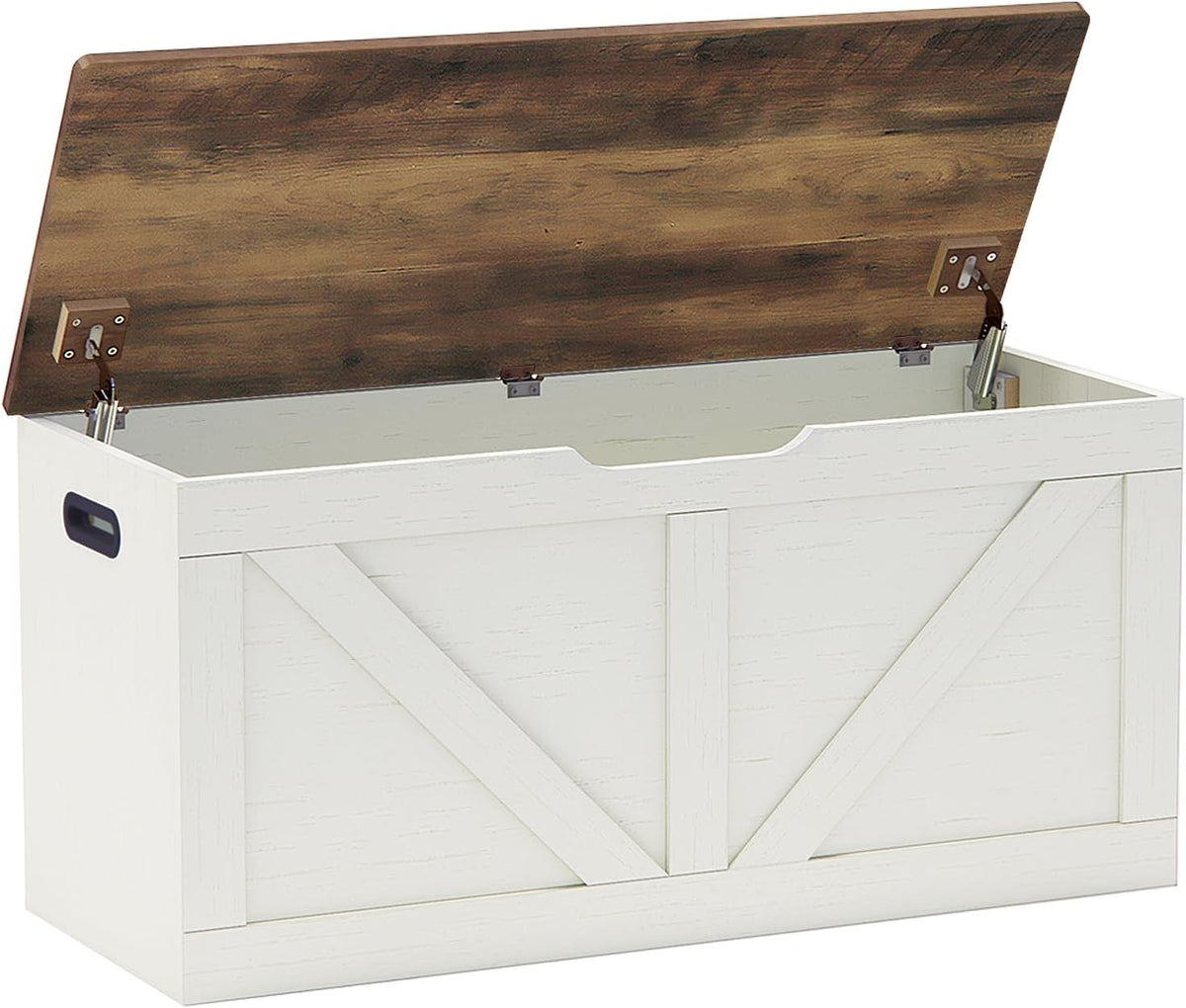 Timberer 39.4" Storage Chest, Wooden Storage Bench, Large Storage Trunk