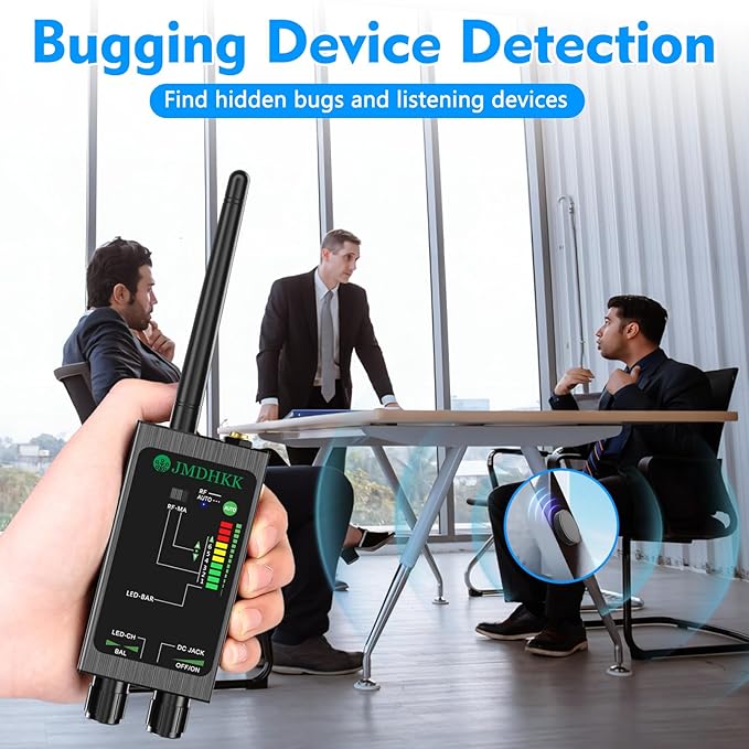 JMDHKK M8000 Hidden Camera Detector, Bug Detector, Camera Finder, Signal