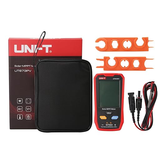 UNI-T UT673PV Solar Panel Tester, Solar MPPT Meter, 800W Photovoltaic Module