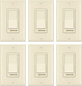 BESTTEN 6 Pack Dimmer Wall Light Switch, Compatible