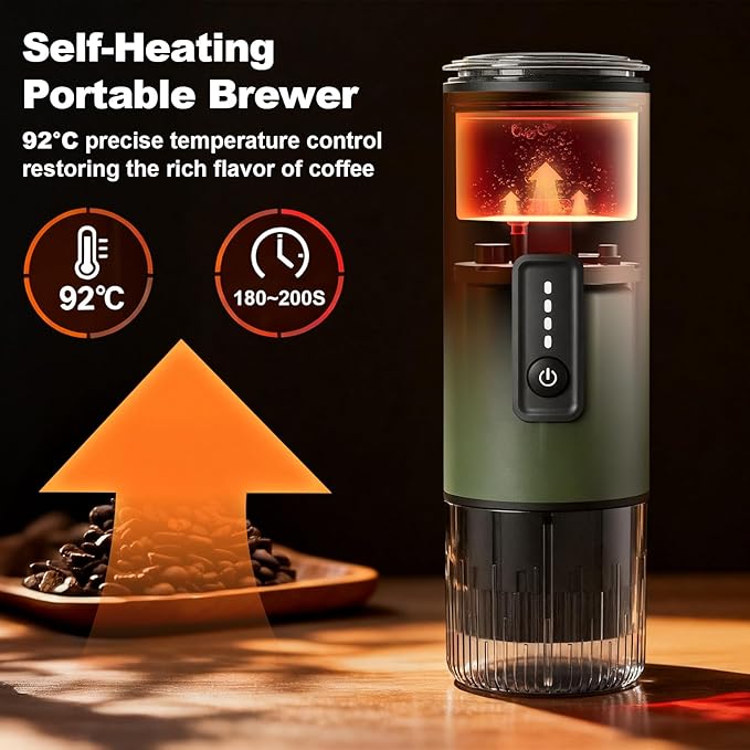 Portable Espresso Maker, 3 in 1 Coffee Maker Set