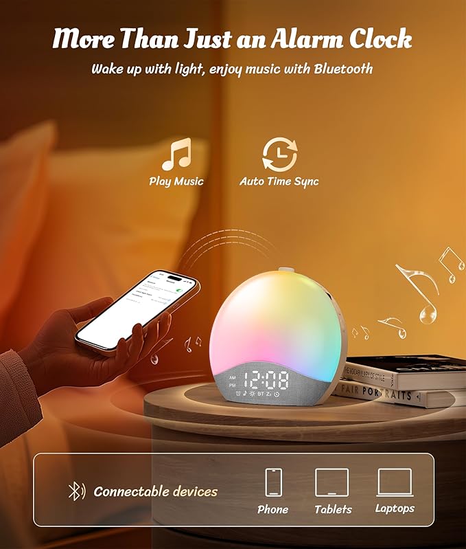 ecozy Sunrise Alarm Clock, Alarm Clock