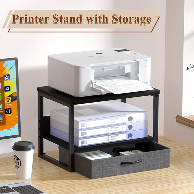MARTY Printer Stand with Storage Drawer