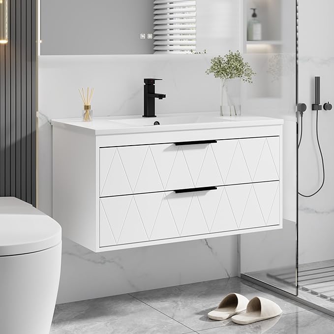 eclife 36" Bathroom Vanities Cabinet