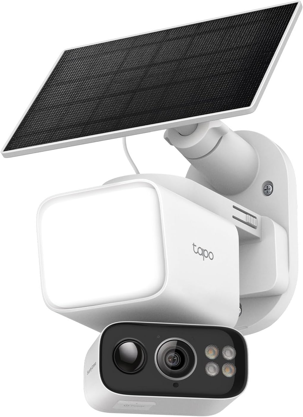 Tapo 2K Dimmable Floodlight Security Camera Outdoor Wireless w/Solar Panel