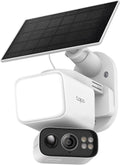 Tapo 2K Dimmable Floodlight Security Camera Outdoor Wireless w/Solar Panel