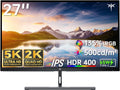 KTC 5K Monitor 27 Inch: Dual Mode 5K @60Hz / 2K@160Hz Computer Monitor