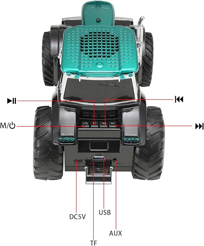 Tractor Head Bluetooth Speaker – unique Bluetooth car speaker