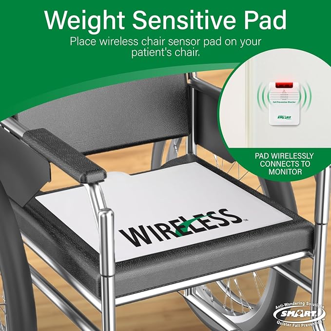 Smart Caregiver Cordless Bed and Chair Exit System