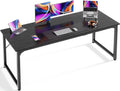 Huuger Modern Simple Office Desk, 63 Inch, Gaming & Writing Desk
