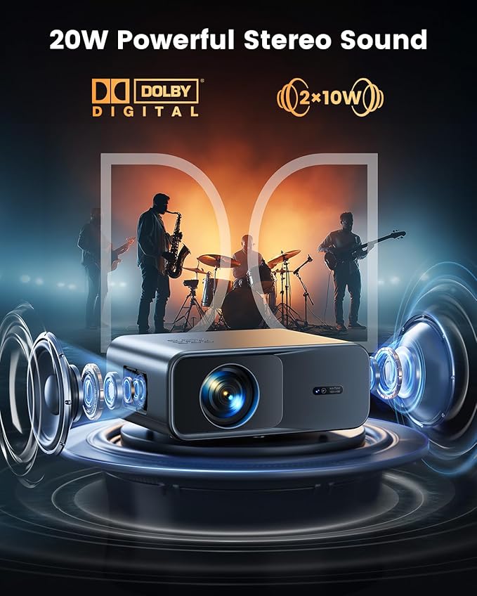 Smart Projector 4K Supported