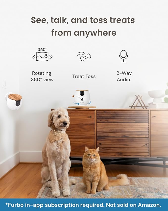 Furbo: Pet Safety Alerts, Dog & Cat Cameras