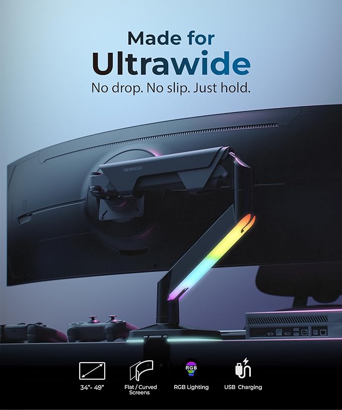 Modernsolid Heavy Duty Ultrawide Monitor Arm