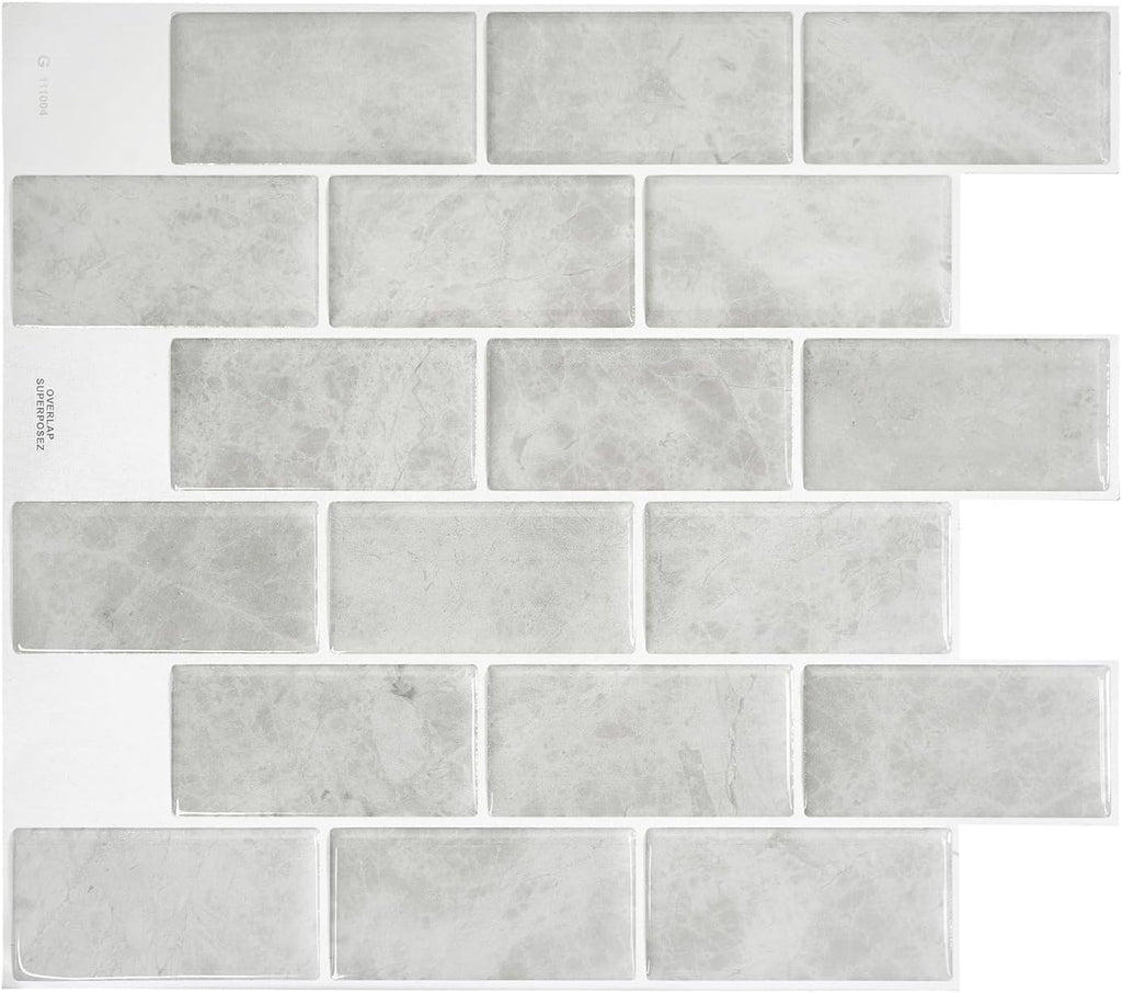 SMART TILES Peel and Stick Backsplash
