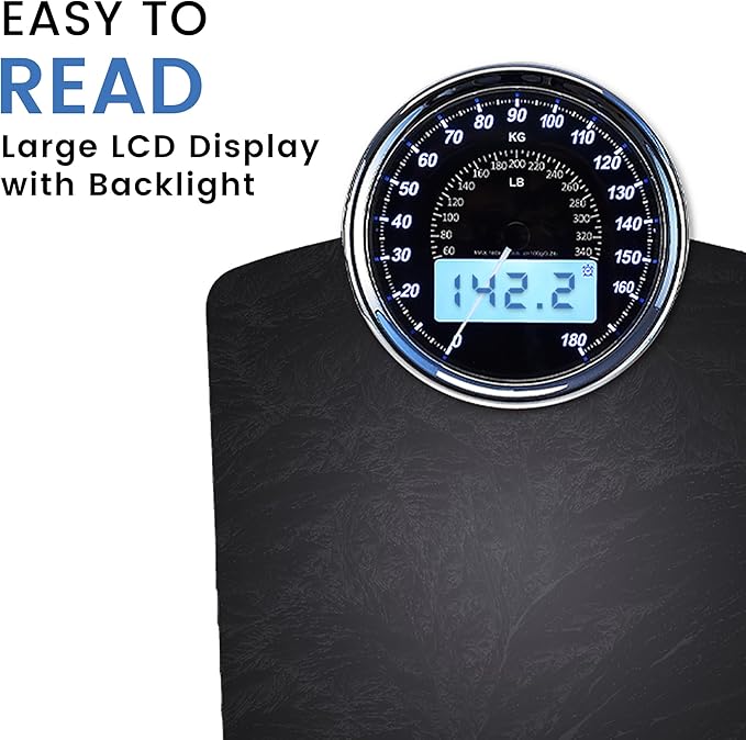 EILISON Highly Advance 2-in-1 Digital & Analog Weighing Scale