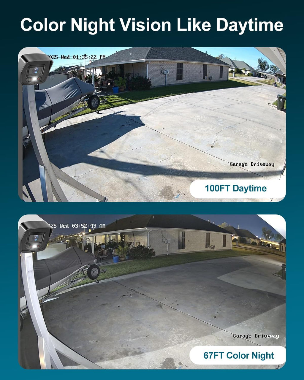 anpviz 4k 8mp bullet poe ip camera outdoor shown in use