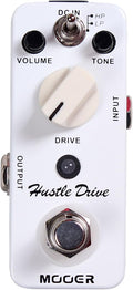 MOOER Hustle Drive Electric guitar distortion pedal, 2 working modes: high/low