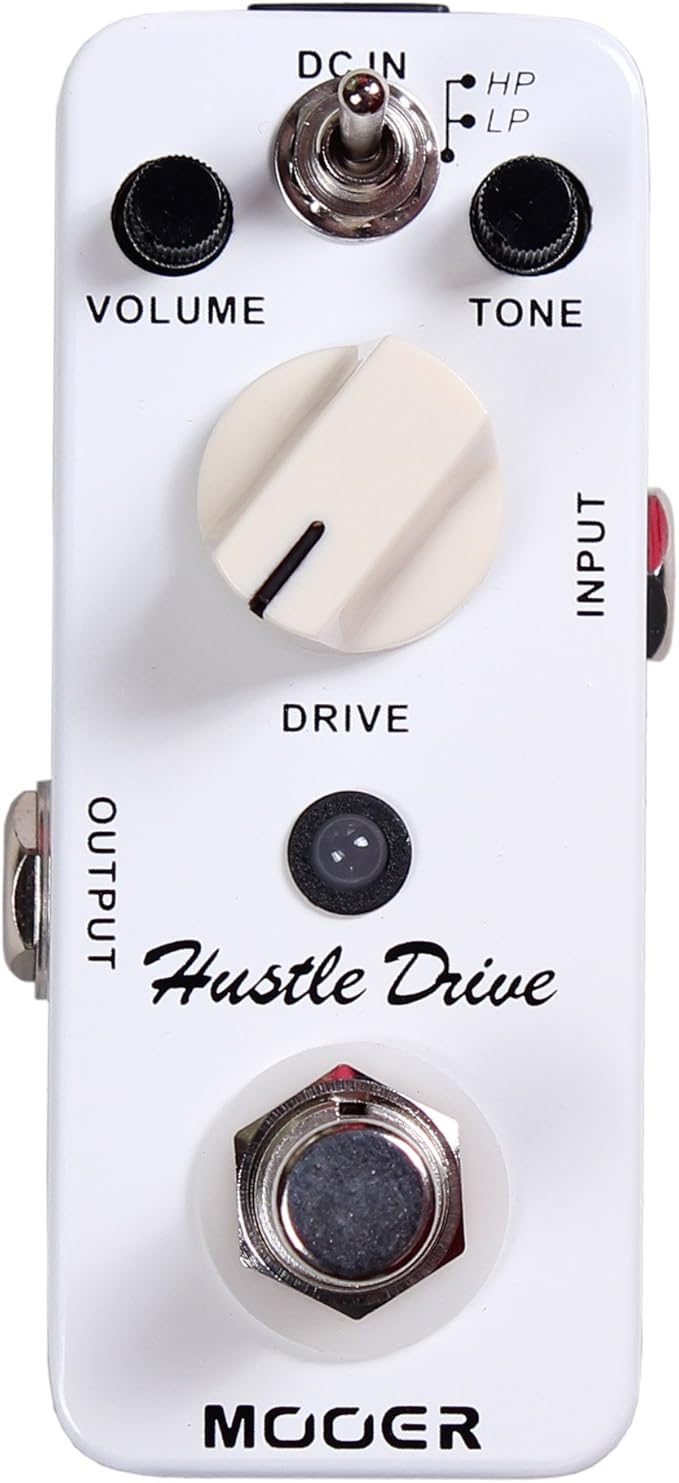 MOOER Hustle Drive Electric guitar distortion pedal, 2 working modes: high/low