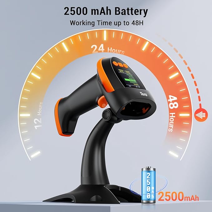 Tera Barcode Scanner Wireless 2D
