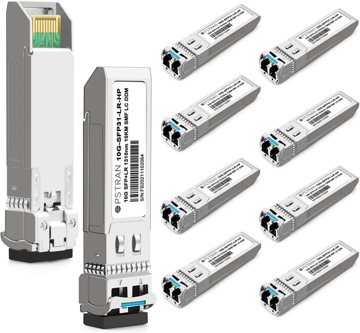 OPSTRAN 10GBASE-LR SFP+ Optical Transceiver Module Compatible (10 Pack)