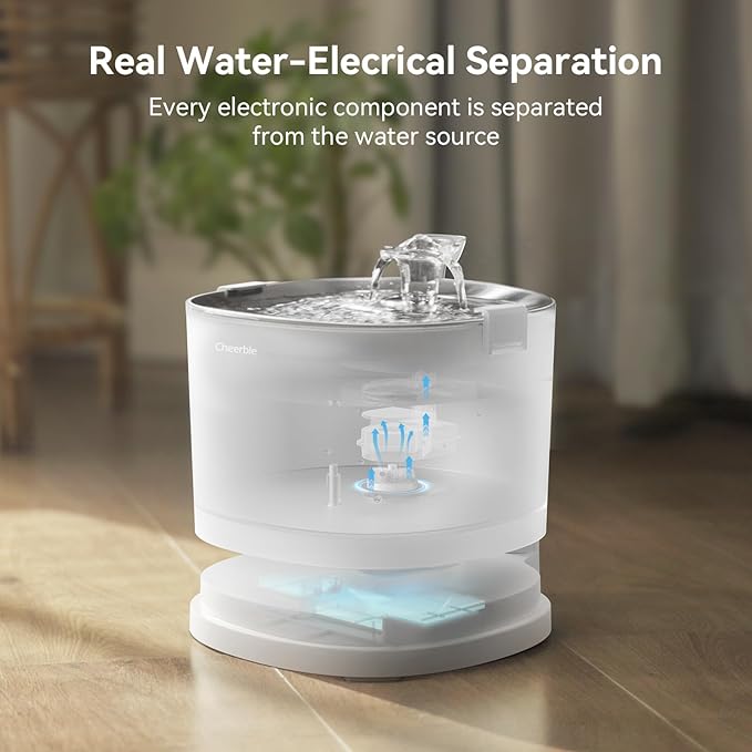 Cheerble Pumpless Pet Fountain Elfin E1+