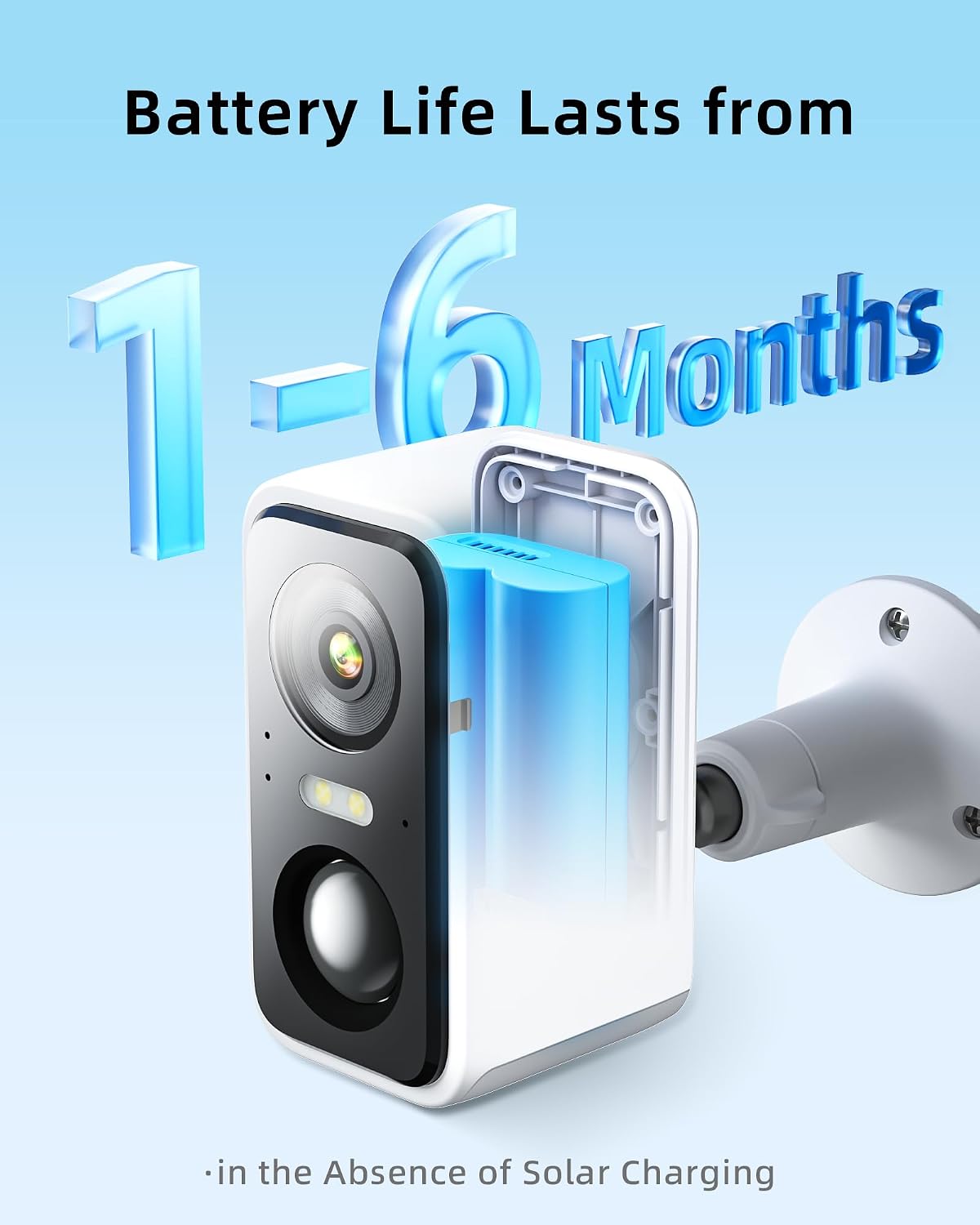 3mp security camera wireless outdoor for home security,only, view 9