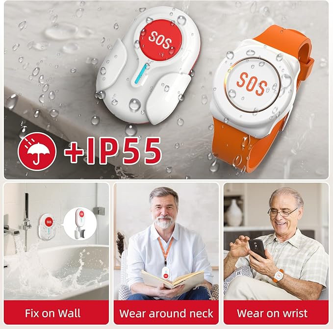 CallToU Wi-Fi Wireless Caregiver Pager Call Button