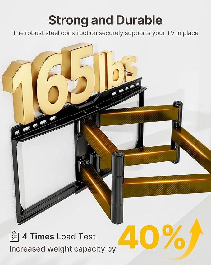 monTEK Heavy Duty TV Wall Mount