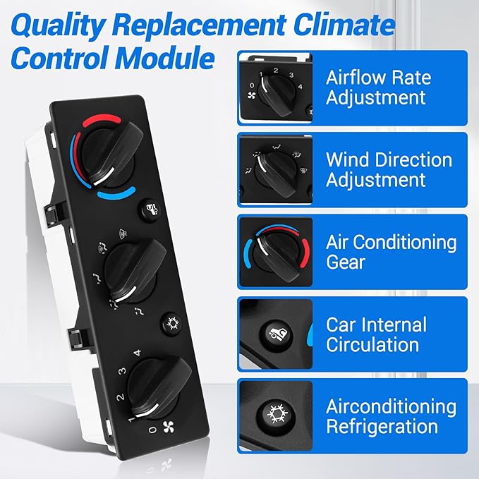 Q21-6012 AC Climate Control Module Compatible
