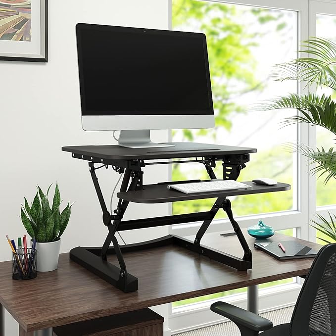 Union & Scale Staples Flexfit 27-inch Adjustable Desk Riser