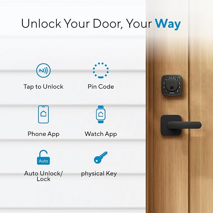 ULTRALOQ Bolt NFC Smart Deadbolt Lock