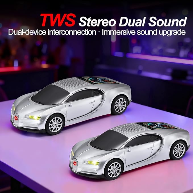 WSTER Luxury Sports Car Model Bluetooth Speaker
