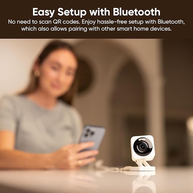 WYZE Cam v4, 2.5K AI Security Camera, Indoor/Outdoor Cameras (2 Pack)