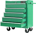 5 Drawers Rolling Tool Chest on Wheels, Multifunctional Tool Cart Tool Storage, Drawers Rolling Tool Trolley Organizer Tool Case for Garage,Warehouse,Workshop,Repair Shop (5 Drawers-Green)
