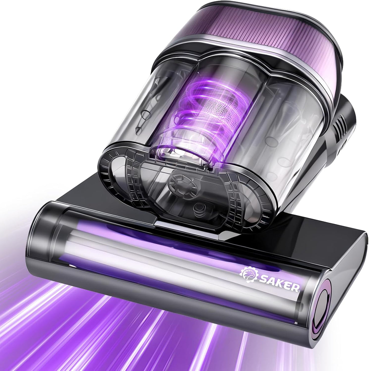 Saker Mattress Vacuum Cleaner, Handheld Bed Vacuum