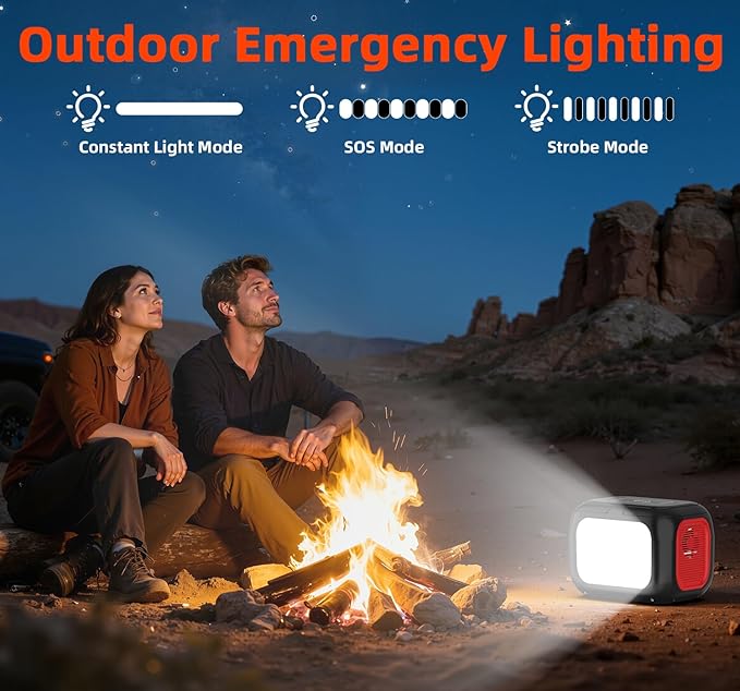 ENOFLO Portable Power Station 300W, 228Wh Solar Generator
