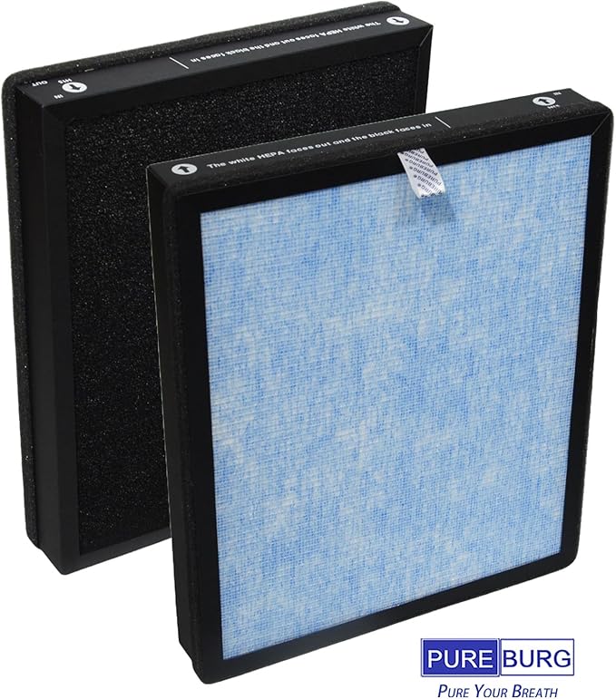 PUREBURG Replacement Filter Compatible (Pack of 4)