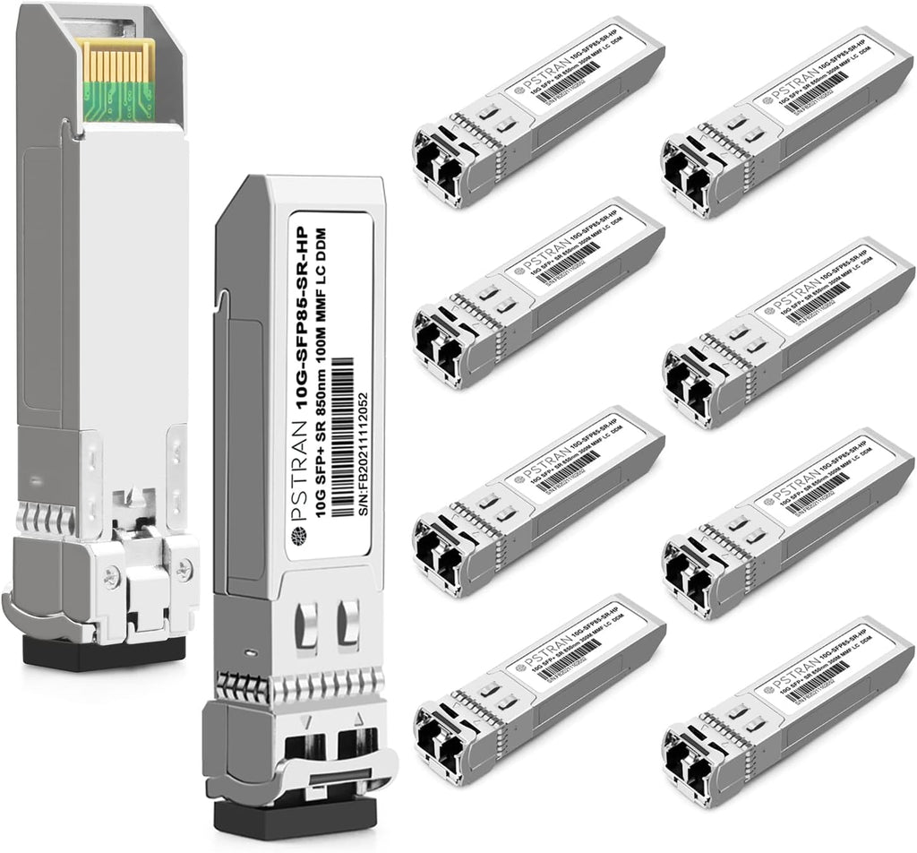 OPSTRAN 10GBASE-SR SFP+ Optical Transceiver Module Compatible (10 Pack)