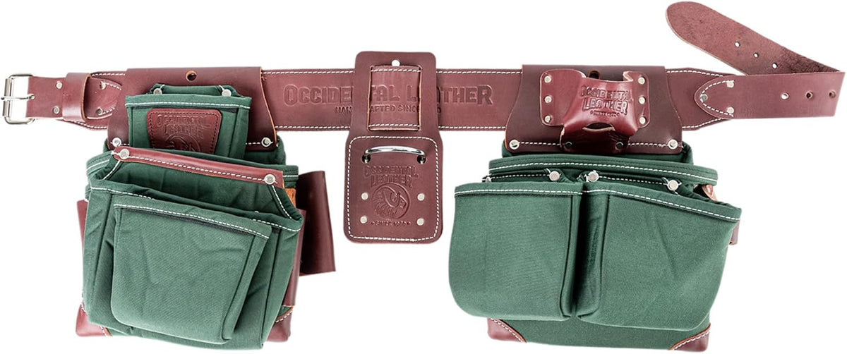 Occidental Leather OxyLights 7 Bag Framer Set - Small - 22 Pockets & Tool Holders - Made in USA