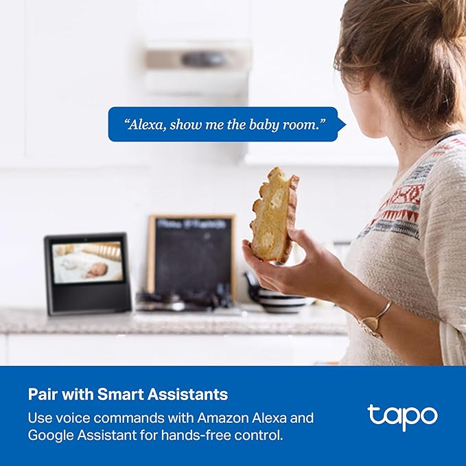Tapo 4K Pan/Tilt Indoor Security Camera