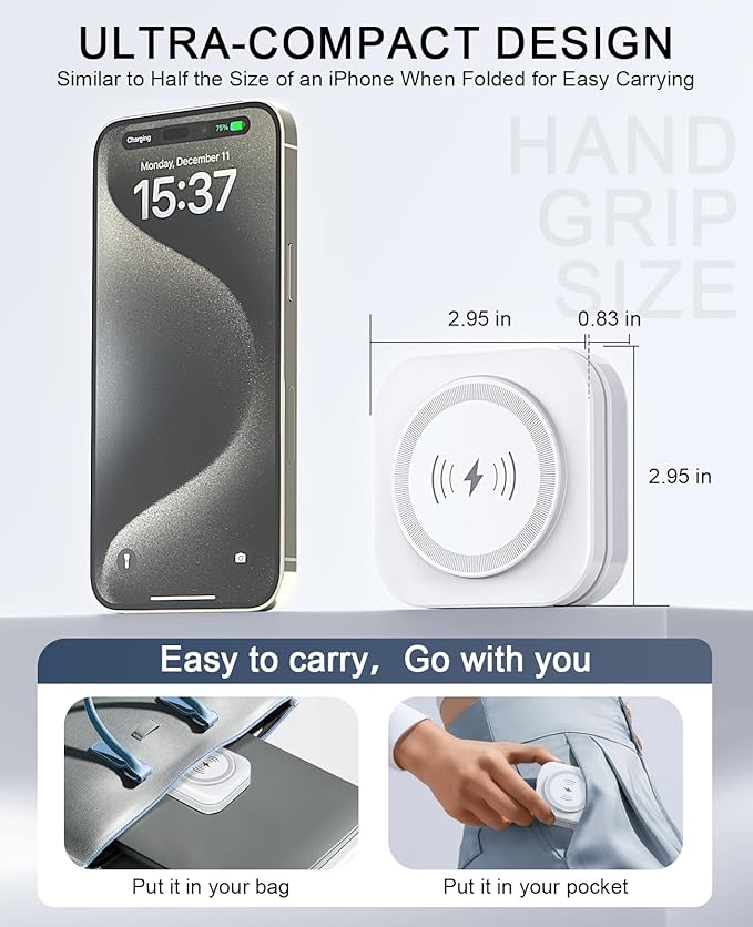 5-in-1 Magnetic Wireless Charging Stand