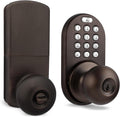 MiLocks TKK-02OB Digital Door Knob Lock
