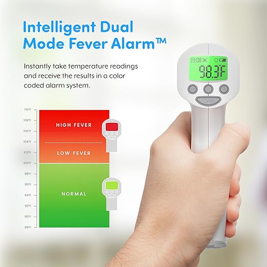 Medical Grade FSA-HSA Eligible Heavy Duty Touchless Infrared Forehead