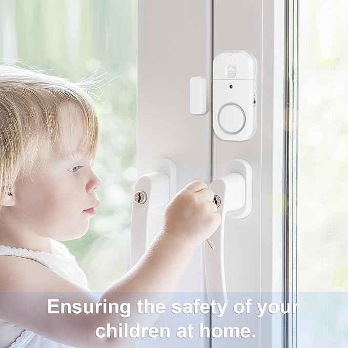 ANKOSHUN Door Window Alarm Sensors (8 Pack)